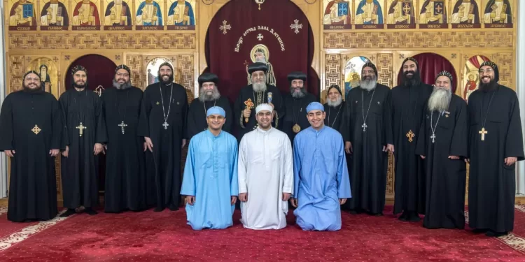 البابا تواضروس يلتقي رهبان دير الأنبا أنطونيوس بالنمسا