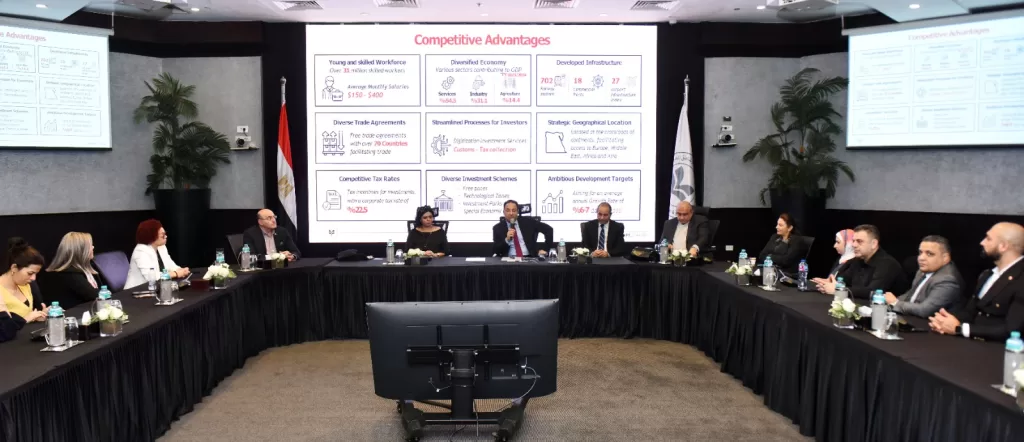 «الرخصة الذهبية» تتصدر مباحثات هيئة الاستثمار مع وفد مجلس الأعمال المصري الكندي 2 - جريدة الجمهورية WhatsApp Image 2026 01 25 at 1.22.10 PM - جريدة الجمهورية