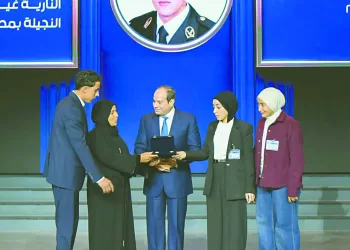 الرئيس يُكرِّم عددًا من أسماء الشهداء 2 - جريدة الجمهورية رحيل «مرموش»