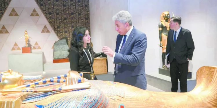 مصر تفوز بجائزة أفضل جناح سياحى فى إسبانيا 1 - جريدة الجمهورية رحيل «مرموش»