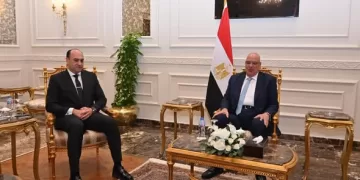 رئيس هيئة الرقابة الإدارية يهنئ المستشار هشام بدوي برئاسة مجلس النواب