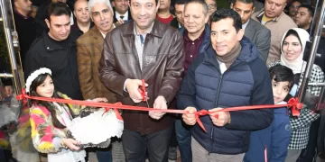 وزير الشباب ومحافظ دمياط يفتتحان ملاعب خماسية جديدة بـ«ميت الخولي» و«أبو عدي»