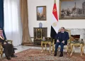 الرئيس عبد الفتاح السيسي يستقبل وزير خارجية المملكة العربية السعودية