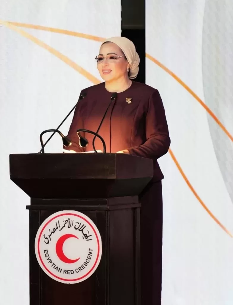 السيدة انتصار السيسي 1 - جريدة الجمهورية