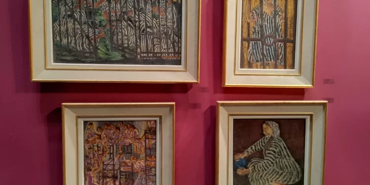 من المتحف المصري الكبير.. متحف الفن المصري الحديث يشارك في «فن القاهرة» بأعمال إنجي أفلاطون