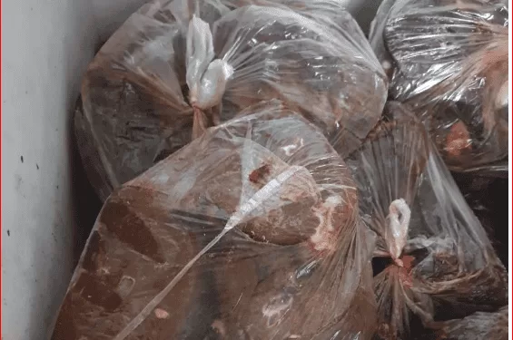 ضبط 14 طنًا و81 كجم لحومًا ودواجن غير صالحة للاستهلاك الآدمي بالشرقية