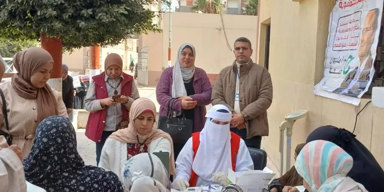 صحة البحيرة تُقدم حزمة خدمات طبية وتوعوية ضمن فعاليات «قطار الخير 2» بمركز أبو حمص