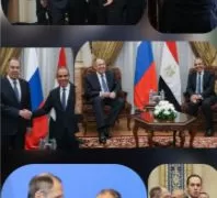 السفارة الروسية بالقاهرة تهنئ وزير الخارجية بعيد ميلاده «الستين»