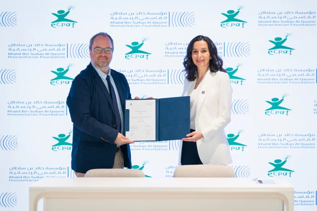 بهدف تأسيس مرجعية موحّدة لأول مرة باللغة العربية..شراكة بين مؤسسة خالد بن سلطان القاسمي الإنسانية و"إيكبات"الدولية لترجمة الإرشادات العالمية لمصطلحات حماية الأطفال إلى العربية 3 - جريدة الجمهورية 10 5 1 - جريدة الجمهورية