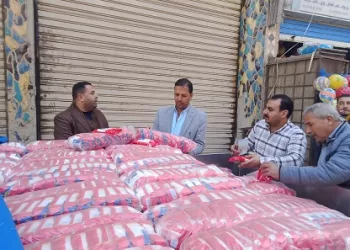 ضبط 2880 كيس ملح و طن نخالة مجهولي المصدر خلال حملات تموينية مكثفة بشبراخيت