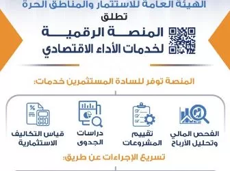 هيئة الاستثمار تُطلق «المنصة الرقمية لخدمات قطاع الأداء الاقتصادي» لتعزيز التحول الرقمي