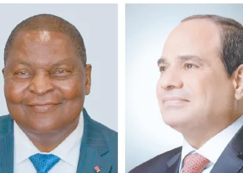 الرئيس مهنئًا فوستان آرشانج بإعادة انتخابه:  دعم مصرى كامل لاستقرار إفريقيا الوسطى