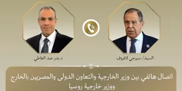 وزير الخارجية لـ نظيره الروسي: أهمية خفض التصعيد واحتواء التوتر المتصاعد في المنطقة
