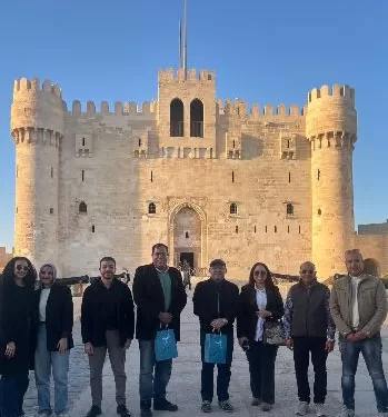 مكتبة الإسكندرية تُنظم جولة سياحية للفائزين بجائزتها العالمية في دورتها الأولى 1 - جريدة الجمهورية مكتبة الإسكندرية تُنظم جولة سياحية للفائزين بجائزتها العالمية في دورتها الأولى