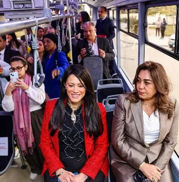 «100»أتوبيس كهربائي وأكبر مدينة لمعالجة المخلفات تطلقان ثورة خضراء في القاهرة الكبري