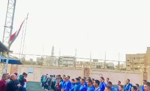 لأول مرة بـ «علوم رياضة الفيوم».. تطبيق «طابور الصباح» لتعزيز الانضباط مع انطلاق الترم الثاني