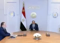 الرئيس عبد الفتاح السيسي يجتمع مع محافظ البنك المركزي المصري