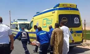 إصابة 8 لاعبين من «الاتحاد السكندري» في حادث انقلاب ميني باص بمدينة سفنكس