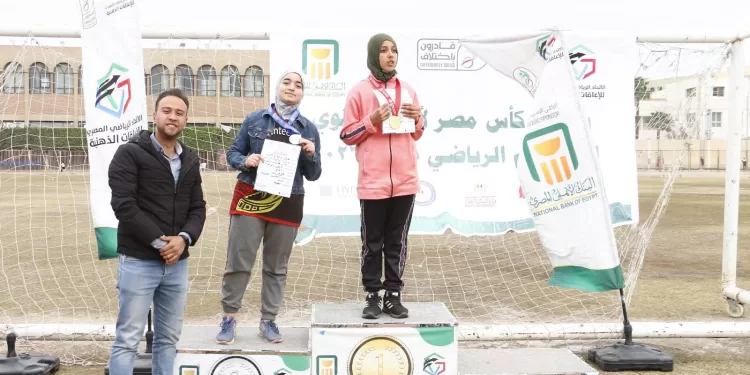 ذهبية وبرونزيتان لمركز شباب كفر عثمان في كأس مصر للإعاقات الذهنية