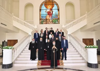 لقاء موسع للبابا تواضروس مع ممثلي المعاهد الكنسية بمركز لوجوس