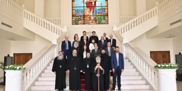 لقاء موسع للبابا تواضروس مع ممثلي المعاهد الكنسية بمركز لوجوس