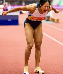 وزير الشباب والرياضة يهنئ بسنت حميدة بذهبية سباق 400 متر في ملتقى «كارلسروه» الدولي