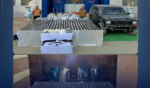 مصرع ثلاثة بلطجية بعد معركة بالرصاص بالمنيا.. سقطوا مع أعوانهم بنصف طن مخدرات و78 بندقية