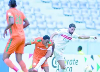 المصرى يخسر من «كايزر» وموقفه صعب فى البطولة الإفريقية