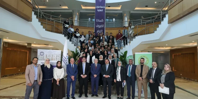 لتأهيلهم لسوق العمل.. جامعة حلوان الأهلية و«المقاولون العرب» يكرمون 50 طالباً في ختام برنامج تدريبي
