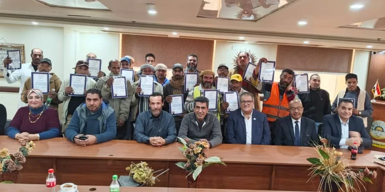 تقديرًا لجهودهم في الحفاظ على المظهر الحضاري.. «روتاري مطروح» يُكرم المتميزين بقطاع النظافة