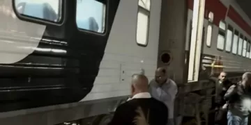 تعطل حركة القطارات بمحطة سيدي جابر إثر خروج قطار عن مساره في الإسكندرية