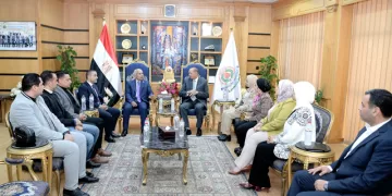 اعتماد مراكز التدريب واختبارات التحول الرقمي بجامعة المنصورة