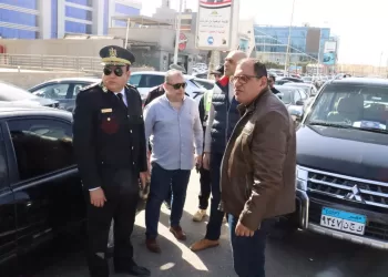 إعادة تنظيم ساحات الانتظار بالمناطق الحيوية في الشيخ زايد 3 - جريدة الجمهورية إعادة تنظيم ساحات الانتظار بالمناطق الحيوية في الشيخ زايد