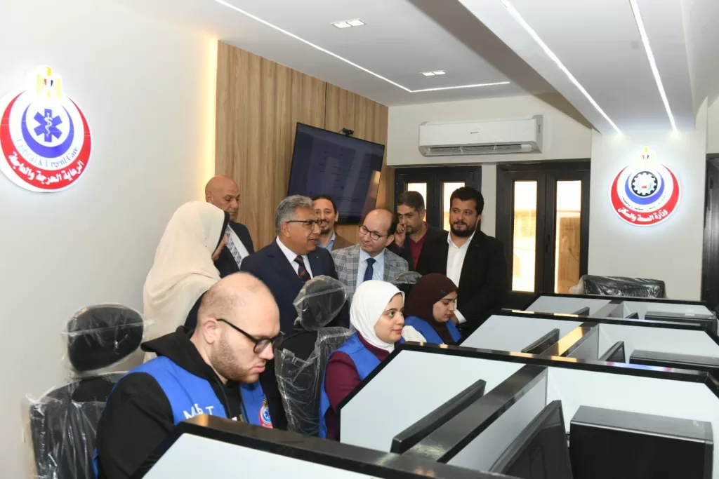 محافظ الدقهلية يفتتح غرفة الطوارئ المركزية بمديرية الصحة لتقليل زمن الاستجابة الطبية 2 - جريدة الجمهورية WhatsApp Image 2026 02 17 at 4.28.48 PM1 - جريدة الجمهورية