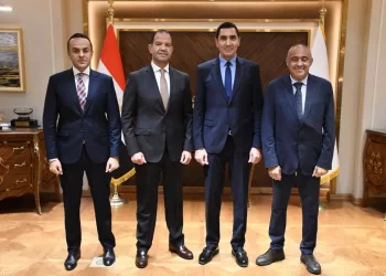 وزير الرياضة يستقبل رئيس «المتحدة الرياضية» و«استادات» لبحث التعاون المشترك 2 - جريدة الجمهورية وزير الرياضة يستقبل رئيس «المتحدة الرياضية» و«استادات» لبحث التعاون المشترك