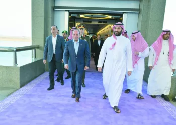 قمة بين الرئيس السيسى والأمير محمد بن سلمان فى جدة 2 - جريدة الجمهورية هزم سموحة بهدف «مروان» الأهلى يتصدر الدورى مؤقتًا