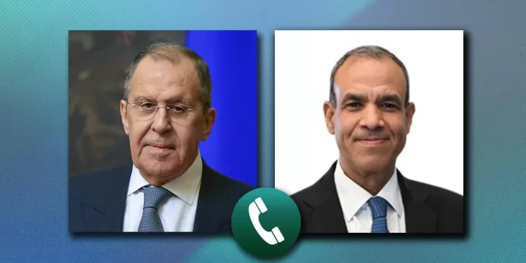 اتصال هاتفي بين وزير الخارجية ونظيره الروسي لبحث التنسيق السياسي 1 - جريدة الجمهورية اتصال هاتفي بين وزير الخارجية ونظيره الروسي لبحث التنسيق السياسي