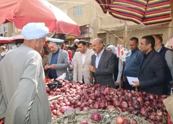 محافظ السويس في جولة مفاجئة بالأسواق: منع التعديات ورفع الإشغالات وضبط أسعار السلع بنسبة تخفيض 30%