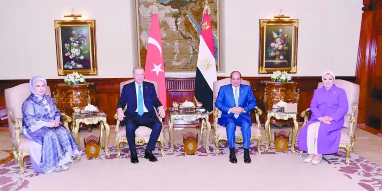 قمة «مصرية – تركية» فى القاهرة