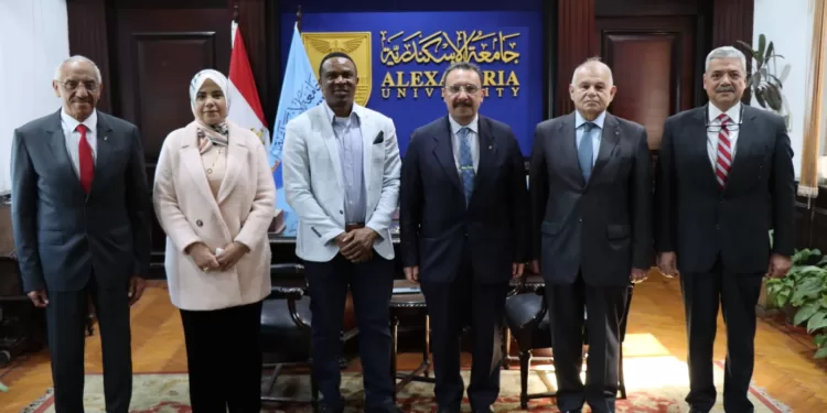 جامعة الإسكندرية تستقبل وفد جامعة «ووسونج» الكورية لبحث سبل التعاون المشترك