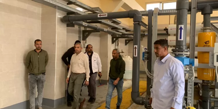رئيس مياه البحر الأحمر يتفقد منظومة العمل ومواقع الشركة بالقصير 1 - جريدة الجمهورية رئيس مياه البحر الأحمر يتفقد منظومة العمل ومواقع الشركة بالقصير