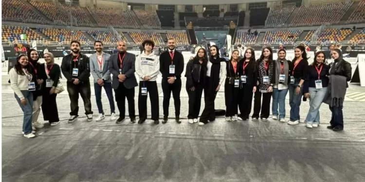 طلاب برنامج الترجمة بجامعة العاصمة يقدمون أداءً مشرفًا في كأس العالم للسلاح بالقاهرة 1 - جريدة الجمهورية طلاب برنامج الترجمة بجامعة العاصمة يقدمون أداءً مشرفًا في كأس العالم للسلاح بالقاهرة