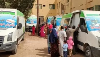 قافلة طبية مجانية بقرية «كفر زيادة» بالبحيرة على مدار يومين