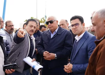 في أولى جولاته الميدانية.. محافظ مطروح يتفقد مدخل مدينة مرسى مطروح 2 - جريدة الجمهورية في أولى جولاته الميدانية.. محافظ مطروح يتفقد مدخل مدينة مرسى مطروح