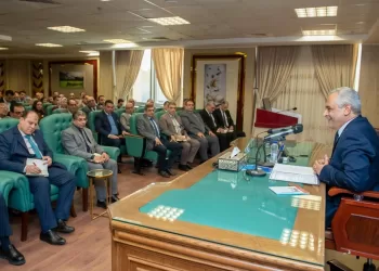 خلال لقاء العاملين بالوزارة عقب أداء اليمين الدستورية.. وزير الدولة للإنتاج الحربي: أتوجه بخالص الشكر للقيادة السياسية على الثقة الغالية