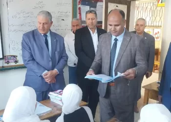 وكيل مديرية التربية والتعليم بالدقهلية يتفقد مدارس «تمي الأمديد»