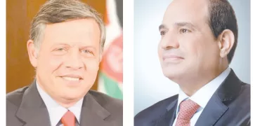 توافق «مصرى – أردنى» على ضرورة خفض التصعيد