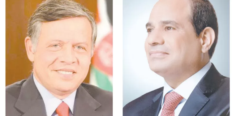 توافق «مصرى – أردنى» على ضرورة خفض التصعيد