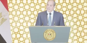 الرئيس خلال احتفالية ليلة القدر : دعوتنا لوقف التصعيد..  رسالة سلام من أرض السلام