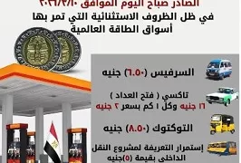 تعرف على تعريفة المواصلات الجديدة بالبحيرة بعد تحريك أسعار الوقود